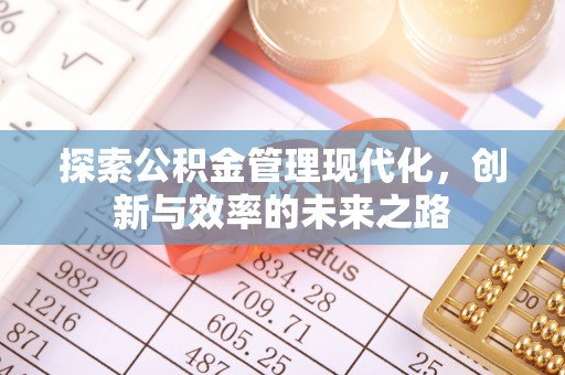 会理探索公积金管理现代化，创新与效率的未来之路