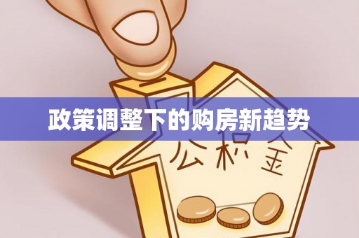 会理政策调整下的购房新趋势